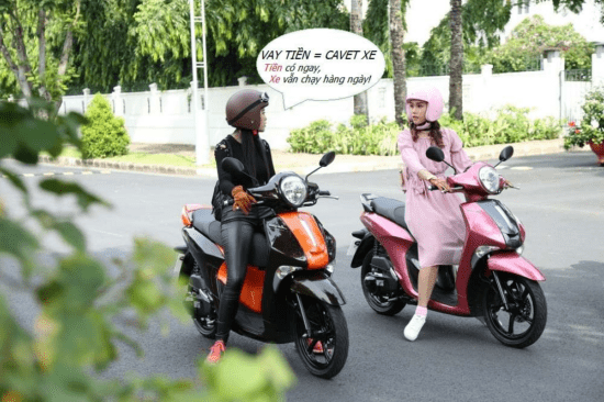 Vay tiền bằng cavet xe