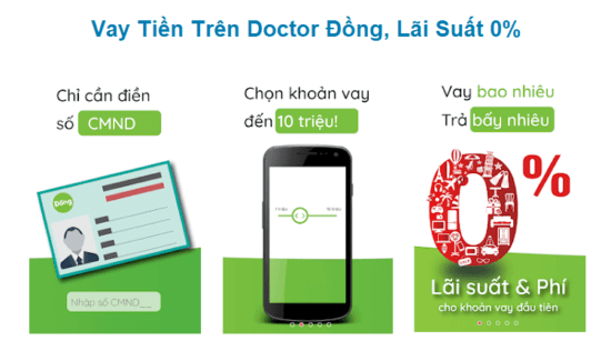 Điều kiện vay tiền online tại Doctor Đồng
